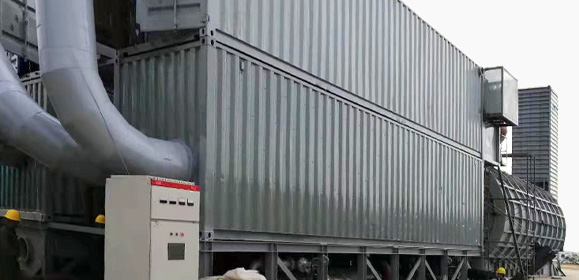 不鏽卧式濕式靜電除霧/除塵器