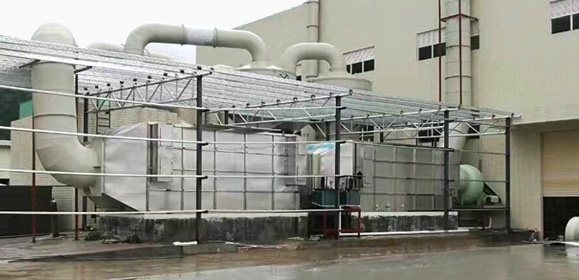 不鏽卧式濕式靜電除霧/除塵器