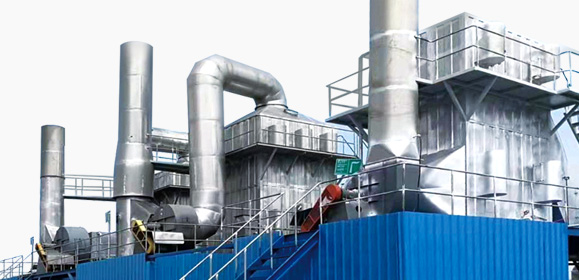 不鏽卧式濕式靜電除霧/除塵器